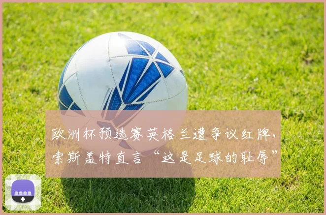 欧洲杯预选赛英格兰遭争议红牌，索斯盖特直言“这是足球的耻辱”